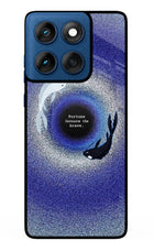 Dark Koi Moto Edge 60 Metal Case Back Cover by Casekaro