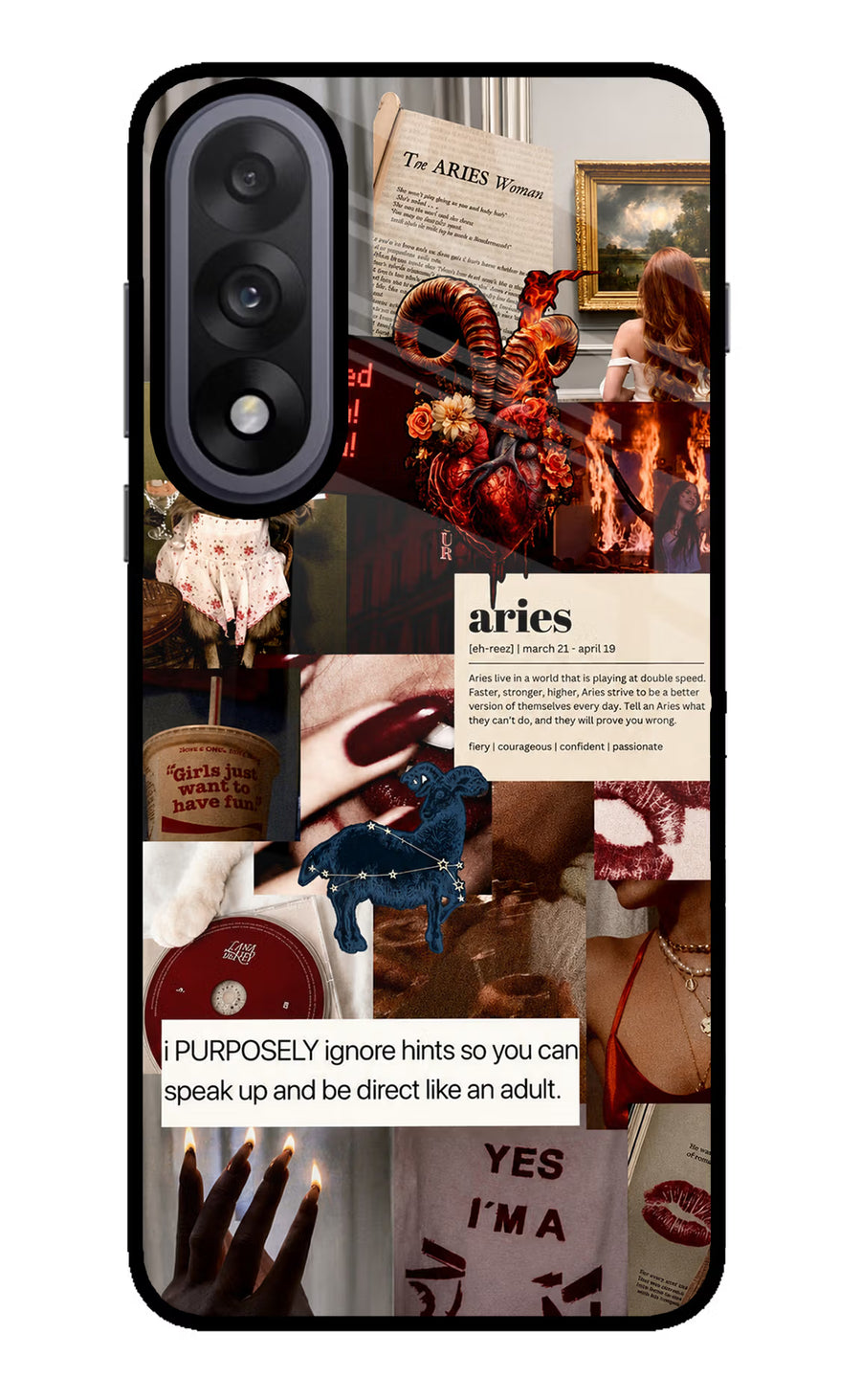 Zodiac Aries OnePlus Nord 5 Back Cover, Metal case