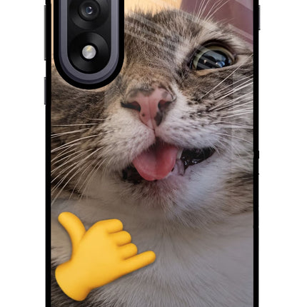 Silly Cat Call OnePlus Nord 5 Metal Case Back Cover by Casekaro