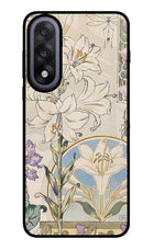 White Lily OnePlus Nord 5 Metal Case Back Cover by Casekaro