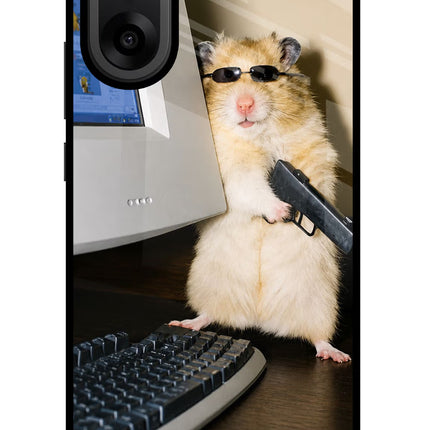 Hacker Hamster OnePlus Nord CE5 Metal Case Back Cover by Casekaro