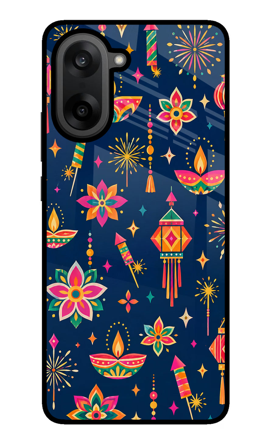 Festive Pop OnePlus Nord CE5 Back Cover, Metal case