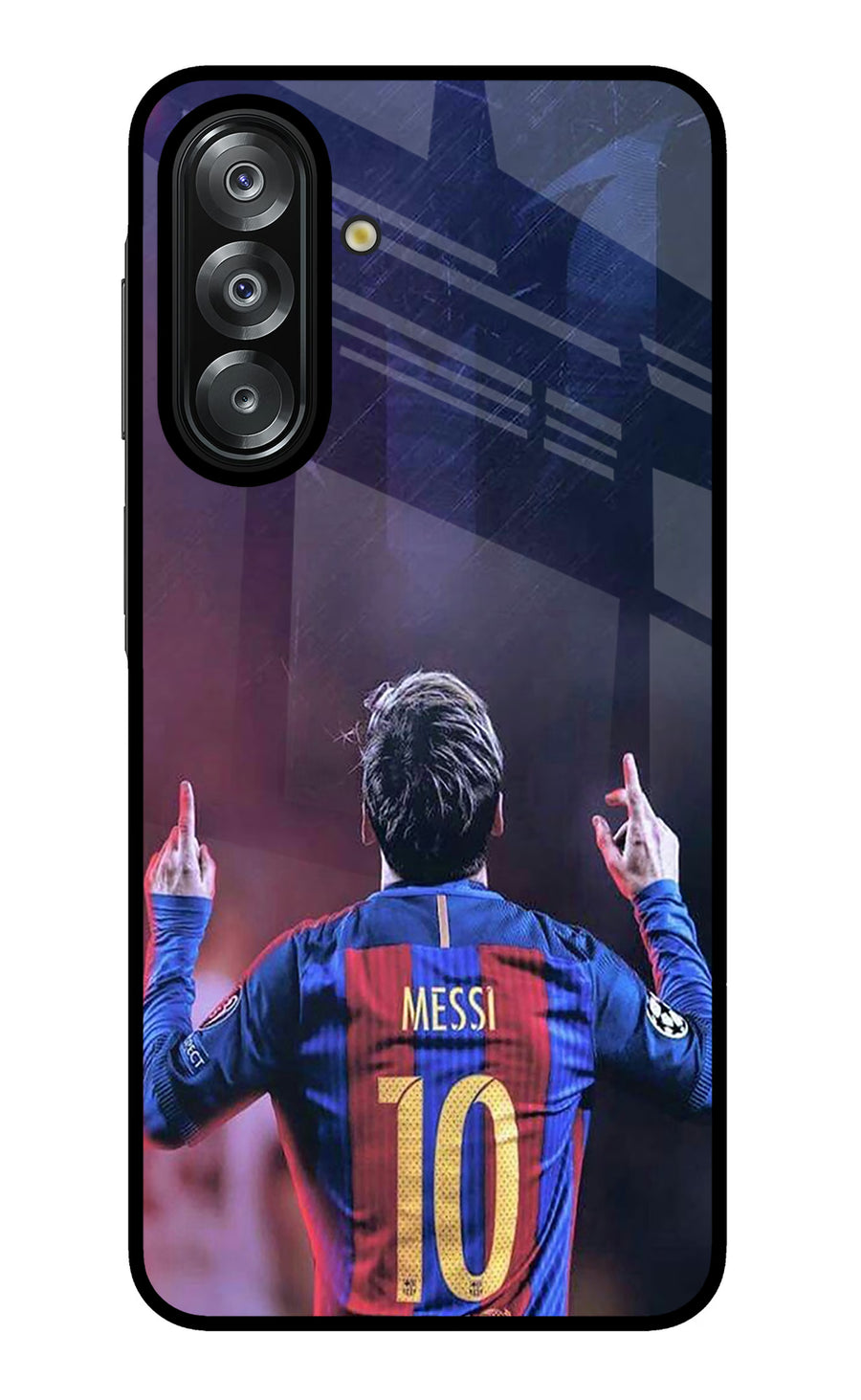 Messi Samsung A26 Back Cover, Metal case