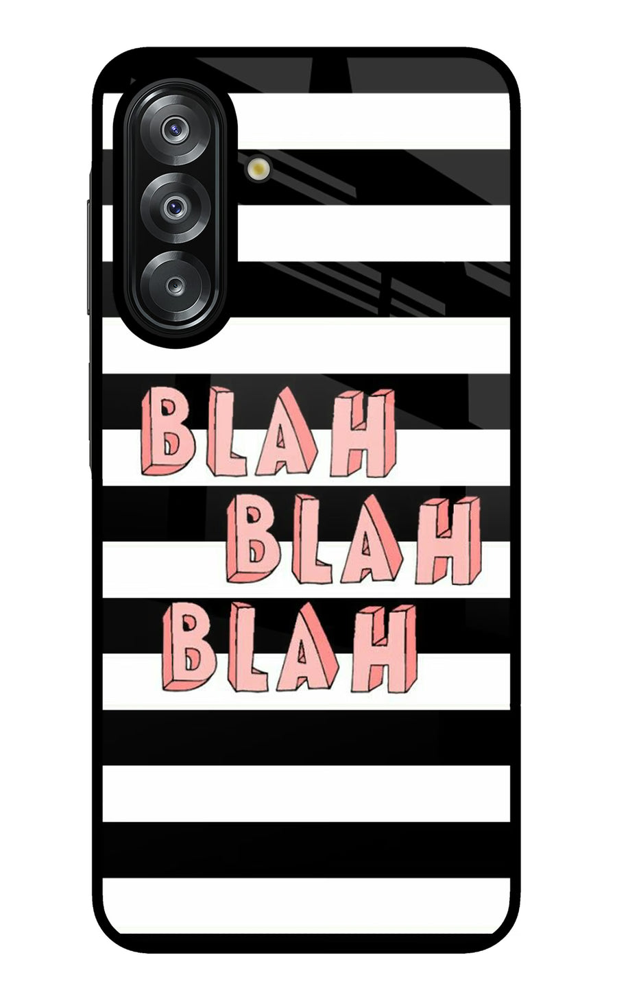 Blah Blah Blah Samsung A26 Back Cover, Metal case