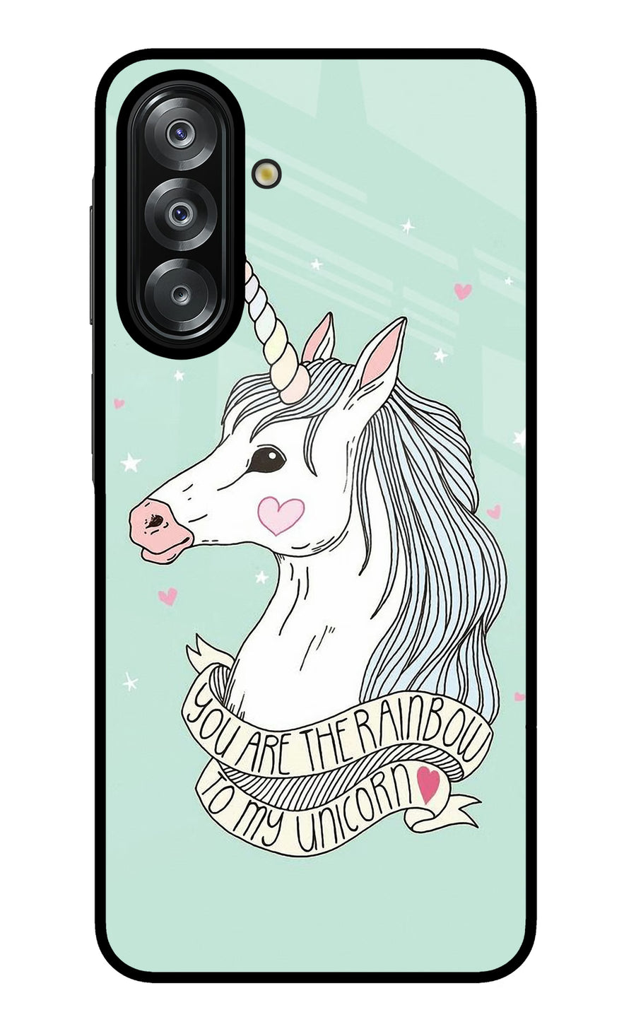 Unicorn Wallpaper Samsung A26 Back Cover, Metal case