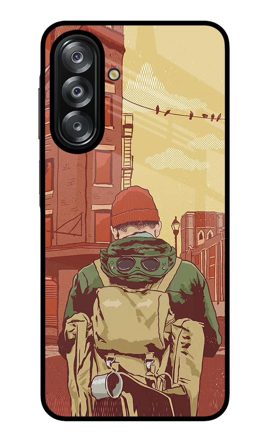 Adventurous Samsung A26 Back Cover, Metal case