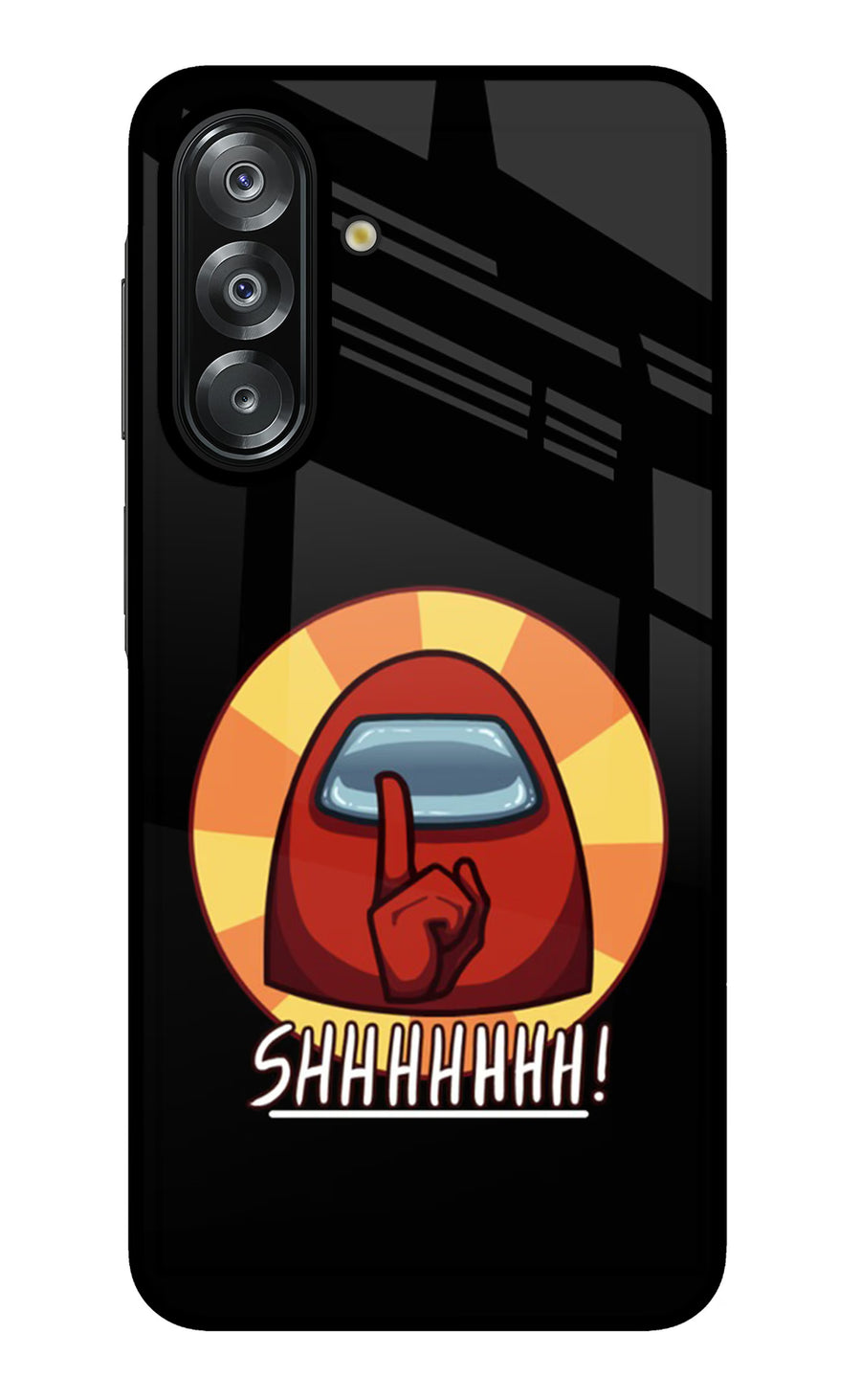 Among Us Shhh! Samsung A26 Back Cover, Metal case