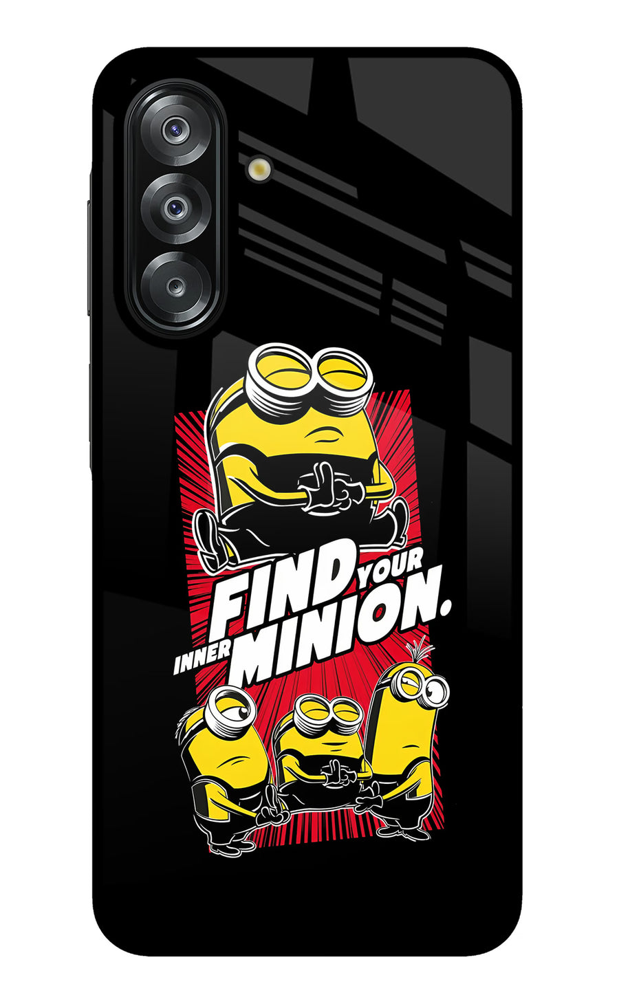 Find your inner Minion Samsung A26 Back Cover, Metal case