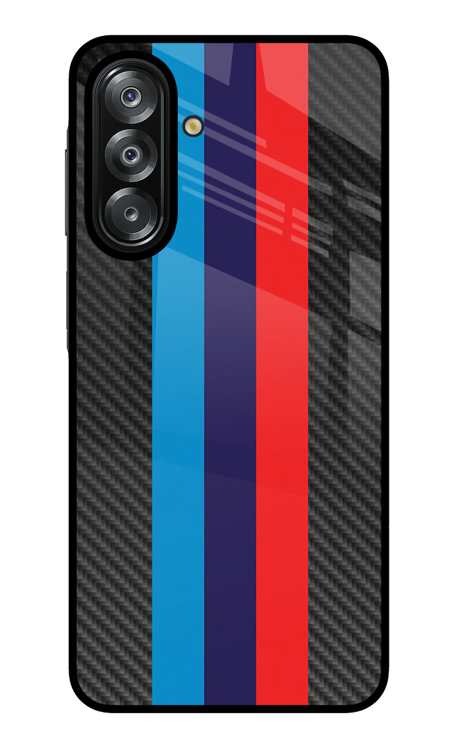 BMW Stripes Pattern Samsung A26 Back Cover, Metal case