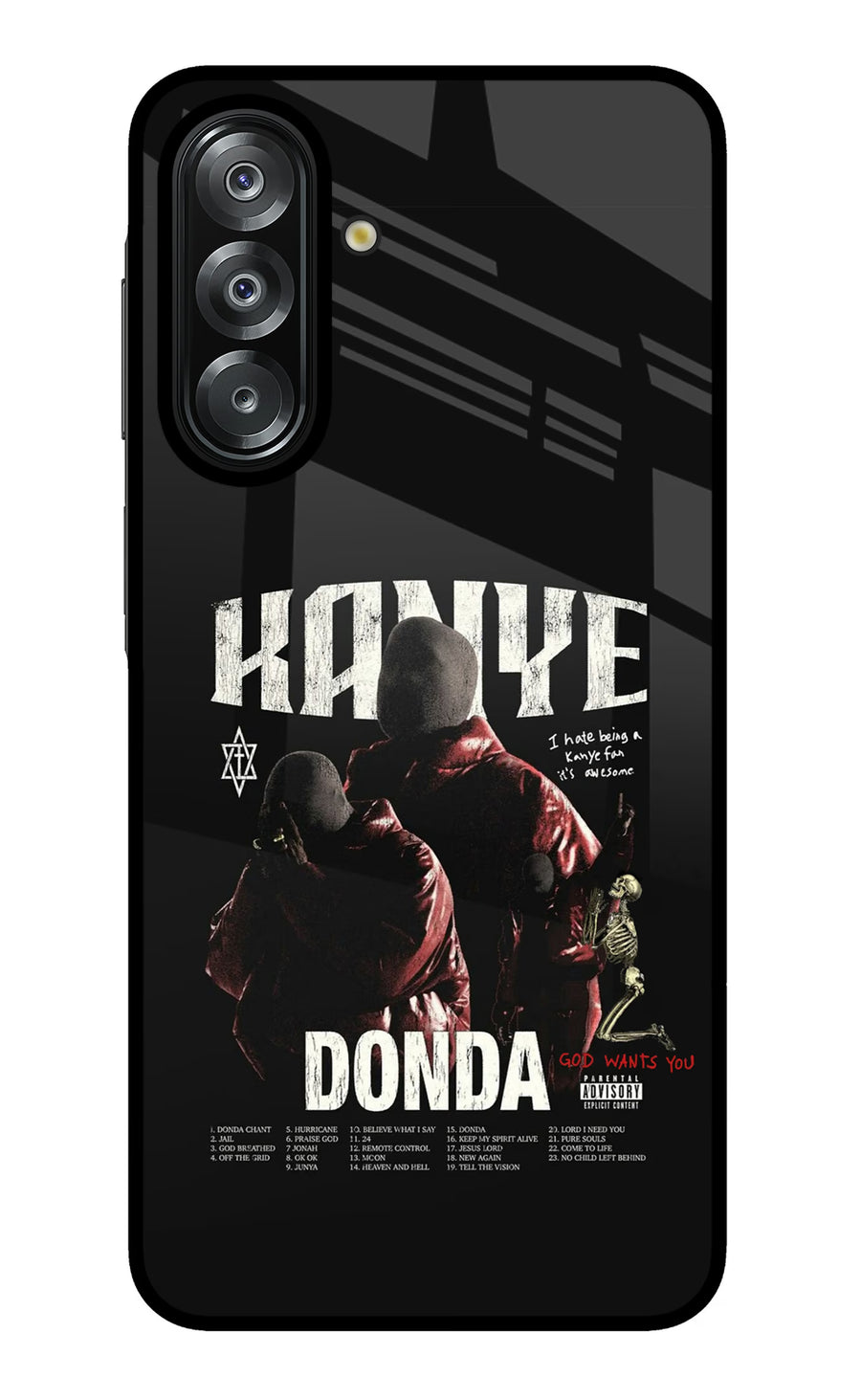 Donda Kanye West Samsung A26 Back Cover, Metal case