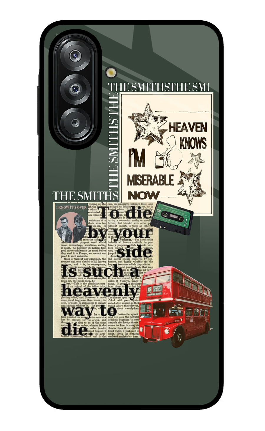 The Smiths Samsung A26 Back Cover, Metal case