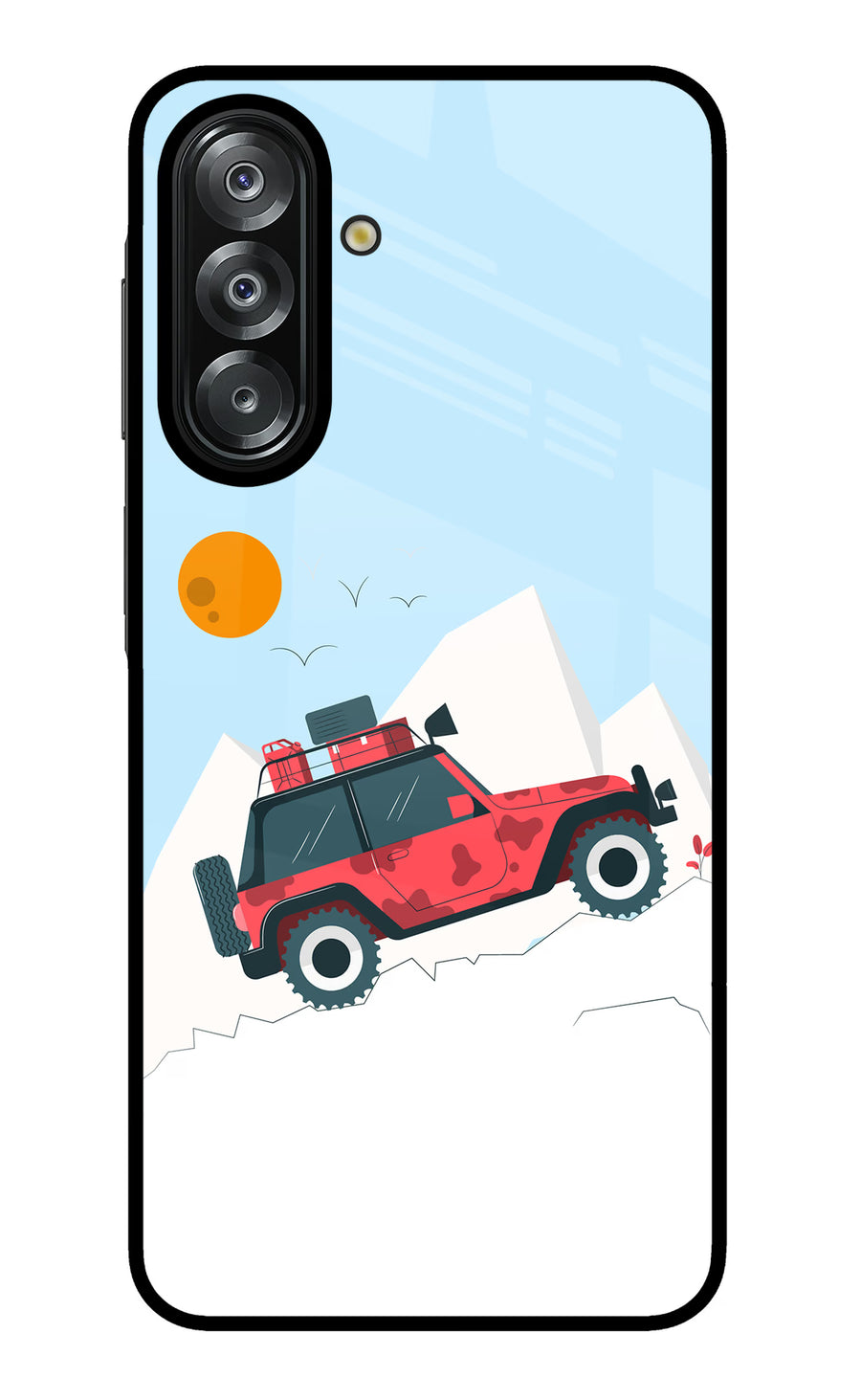 Mountain Trail Beast Samsung A26 Back Cover, Metal case