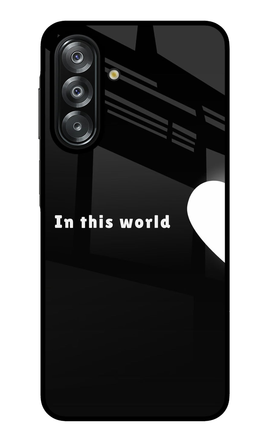 This World Samsung A26 Back Cover, Metal case