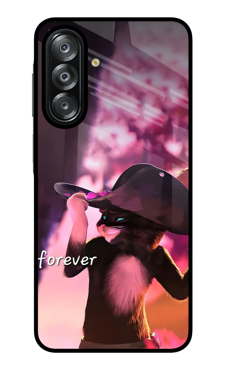 Forever Cat Samsung A26 Back Cover, Metal case