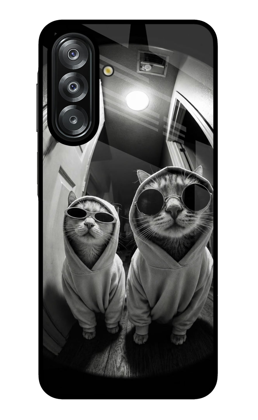 Hood Cats Samsung A26 Back Cover, Metal case