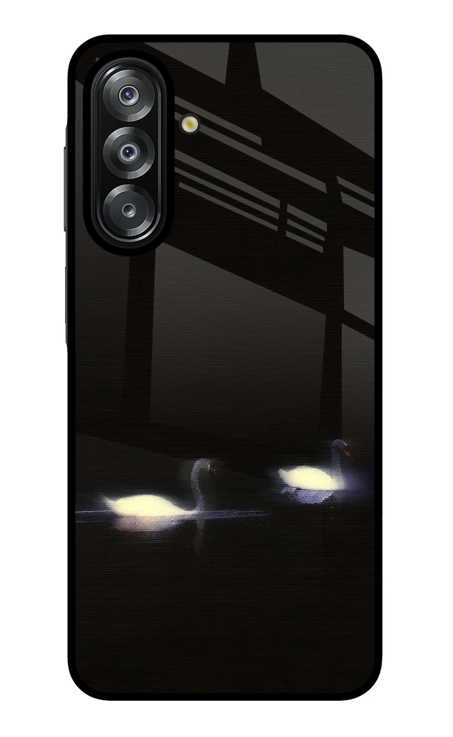 Silent Swans Samsung A26 Back Cover, Metal case