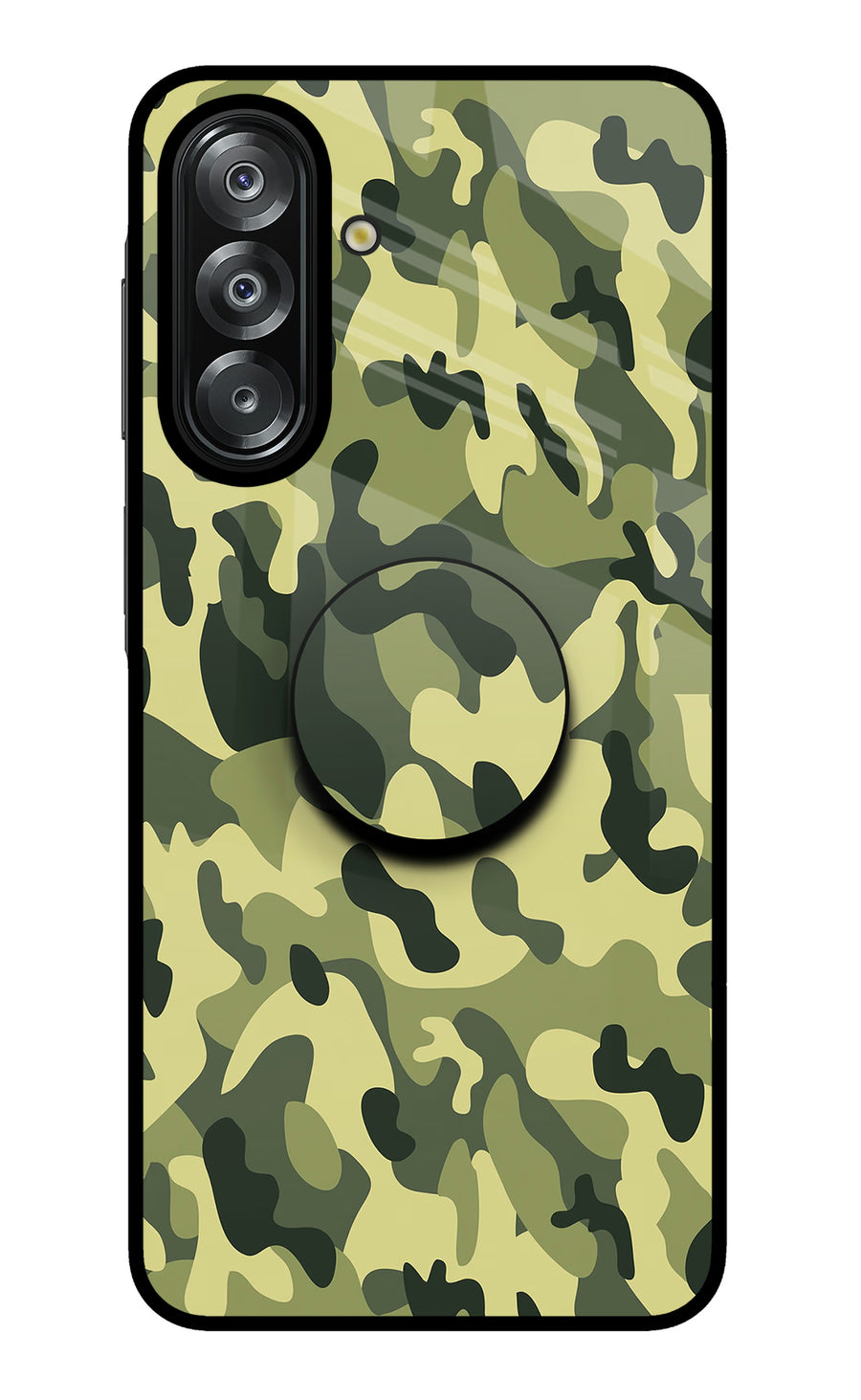 Camouflage Samsung A26 Pop Case, Metal case