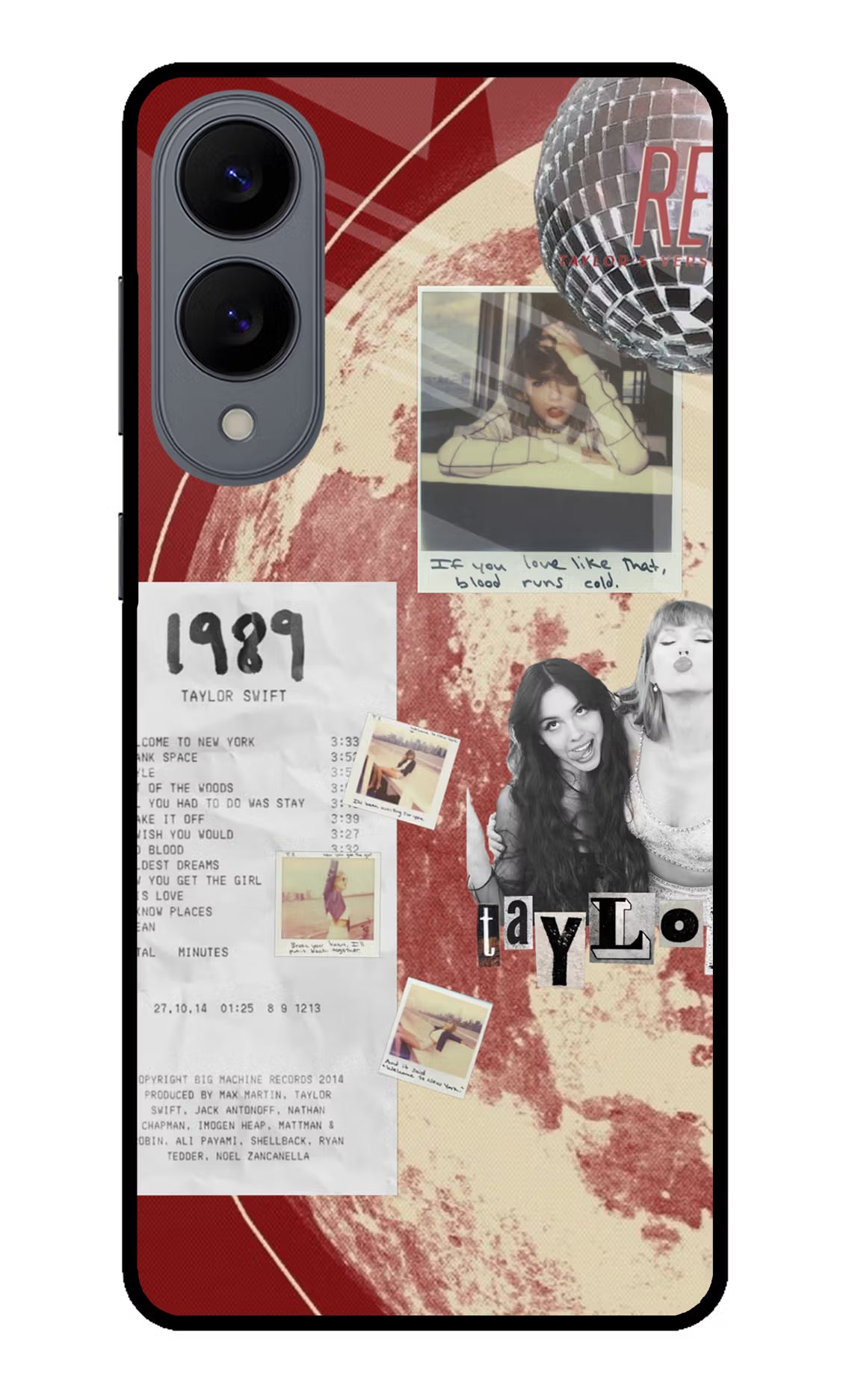 Taylor Swift Samsung S25 Edge Metal Case Back Cover by Casekaro