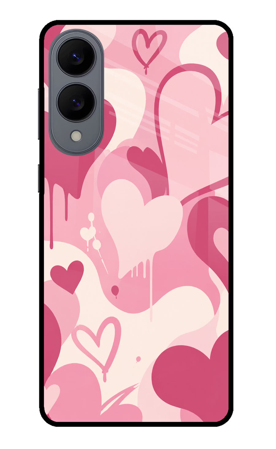 Hearty case Samsung S25 Edge Back Cover, Metal case