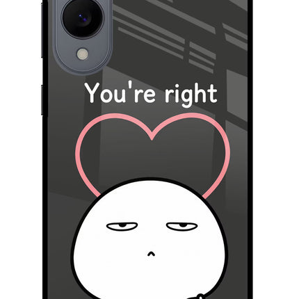 You're Right Samsung S25 Edge Metal Case Back Cover by Casekaro