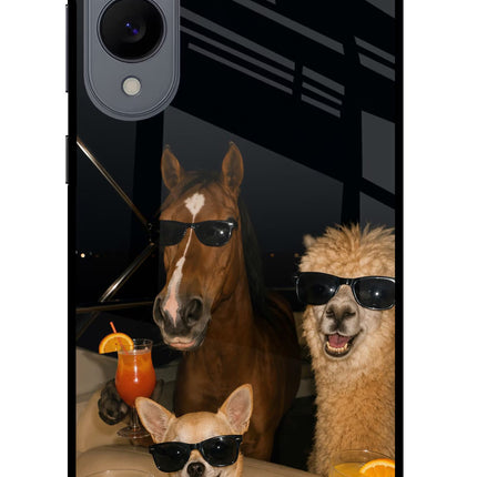 Party Squad Samsung S25 Edge Metal Case Back Cover by Casekaro