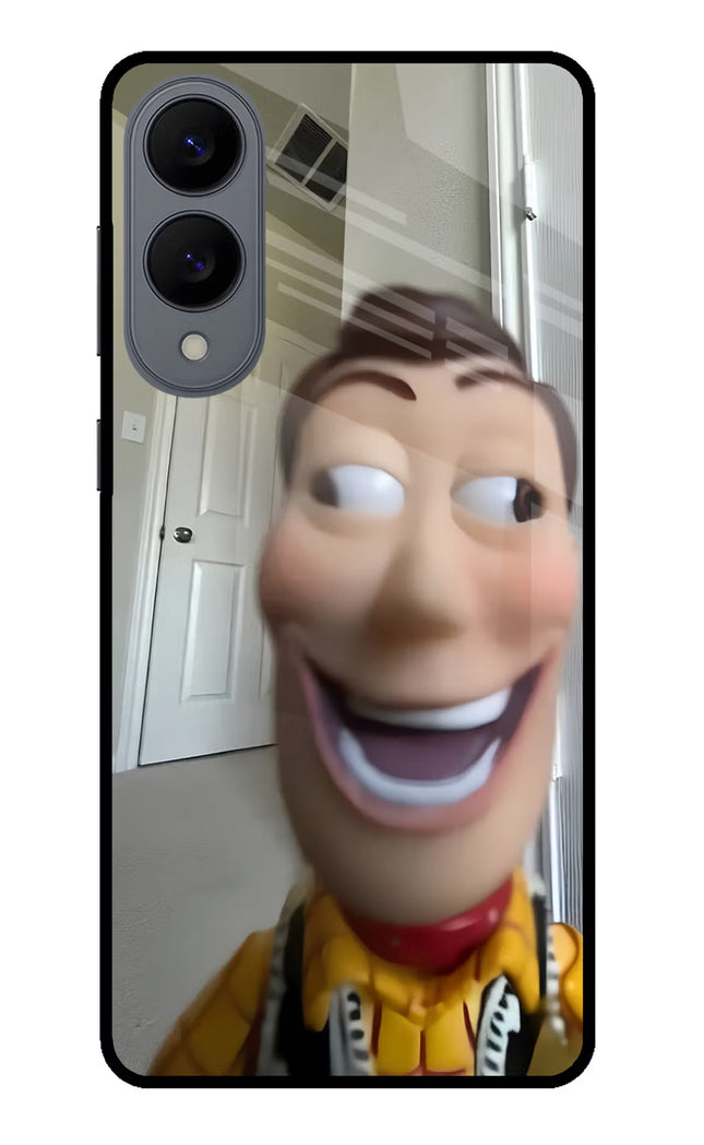 Side Eye Woody Samsung S25 Edge Metal Case Back Cover by Casekaro