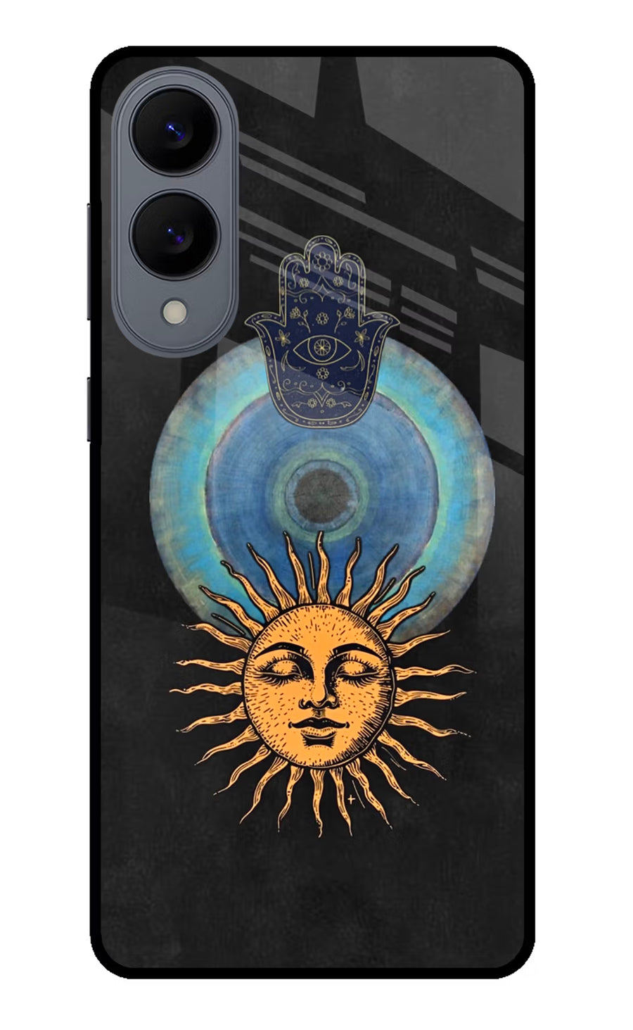 Divine Sun Samsung S25 Edge Back Cover, Metal case