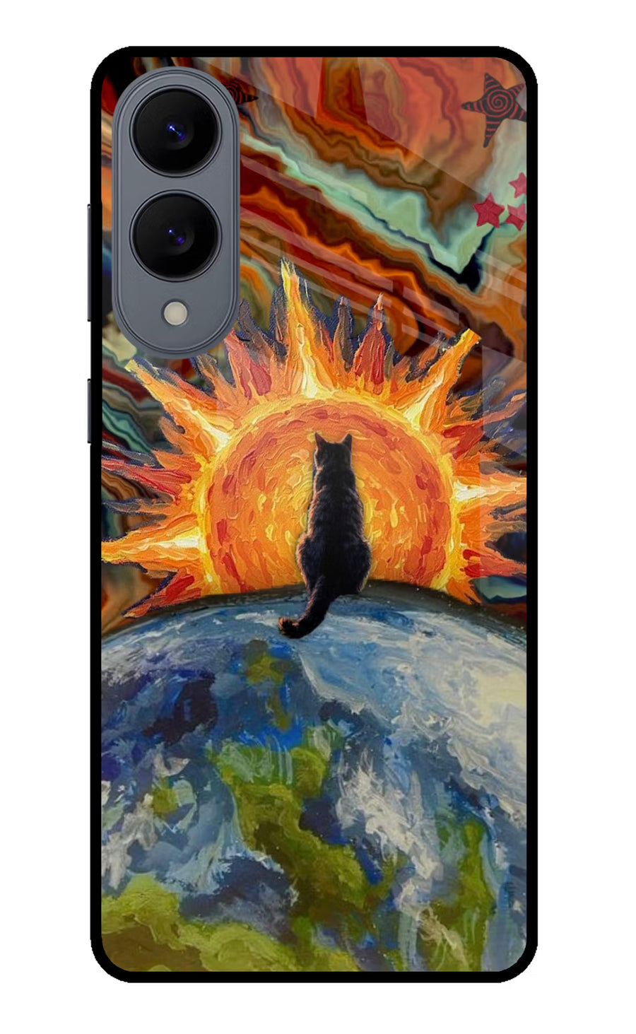 Sunrise Beyond Samsung S25 Edge Back Cover, Metal case