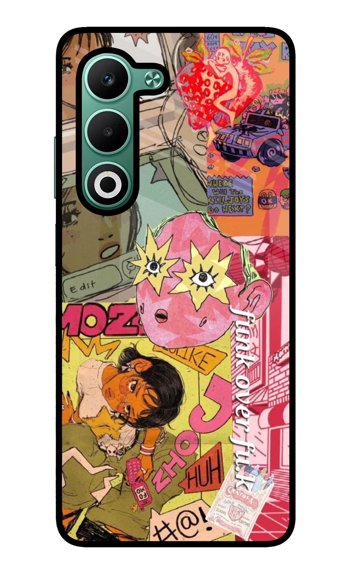 Funkover Oppo A5 5G Metal Case Back Cover by Casekaro