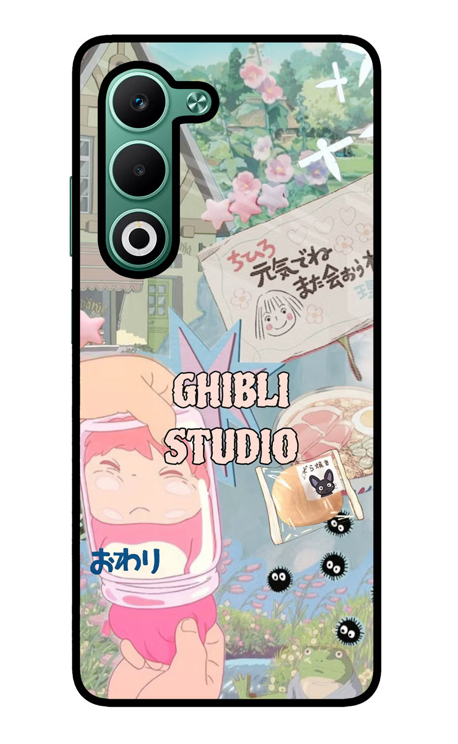 Studio Ghibli Oppo A5 5G Back Cover, Metal case
