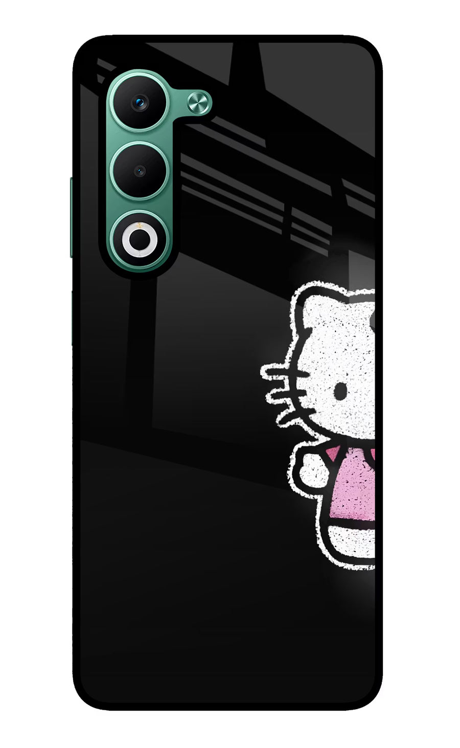 Kitty Charm Oppo A5 5G Back Cover, Metal case