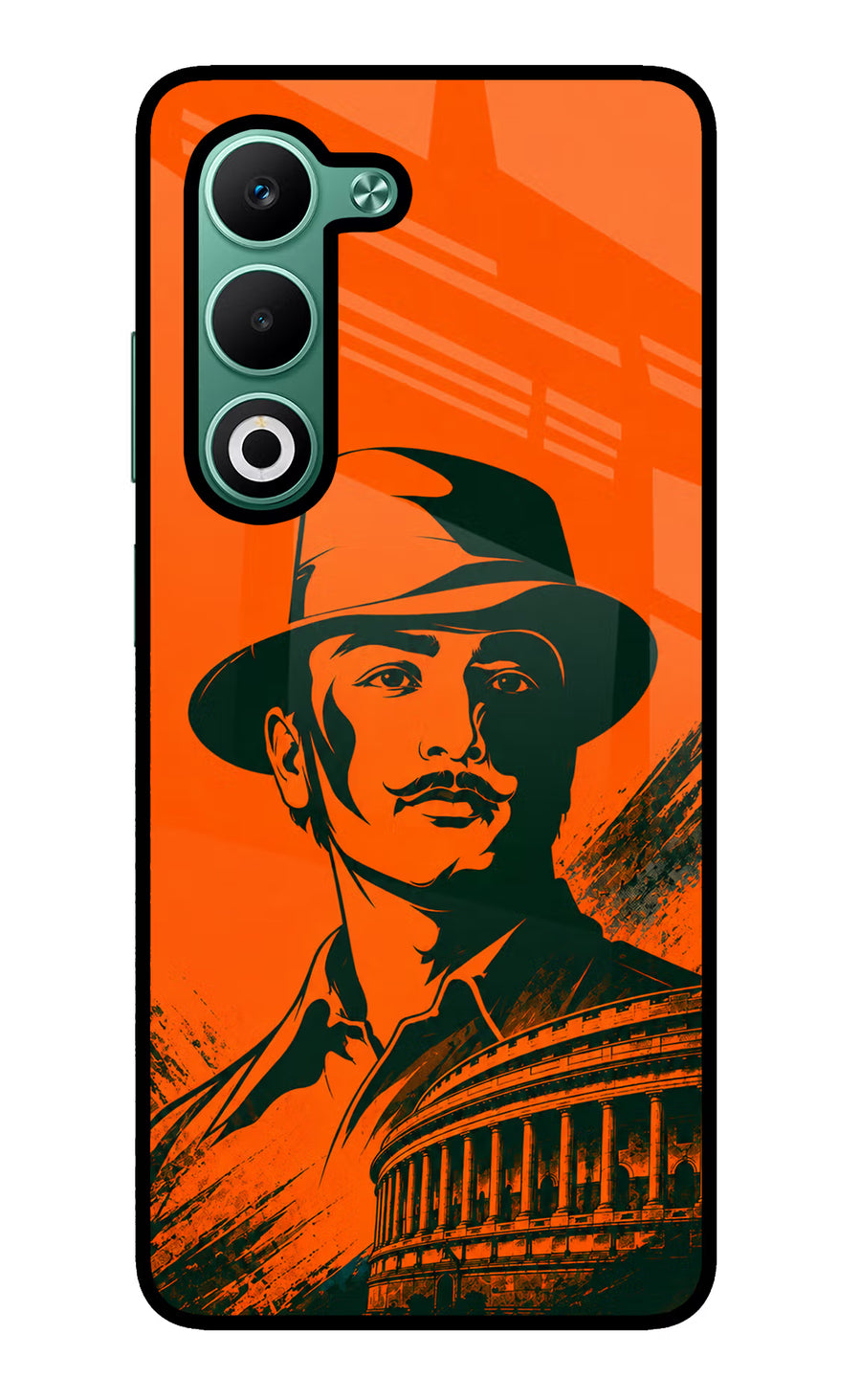 Bhagat Singh Legacy Oppo A5 5G Back Cover, Metal case