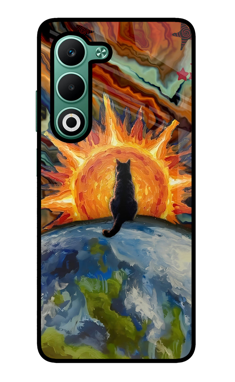 Sunrise Beyond Oppo A5 5G Back Cover, Metal case