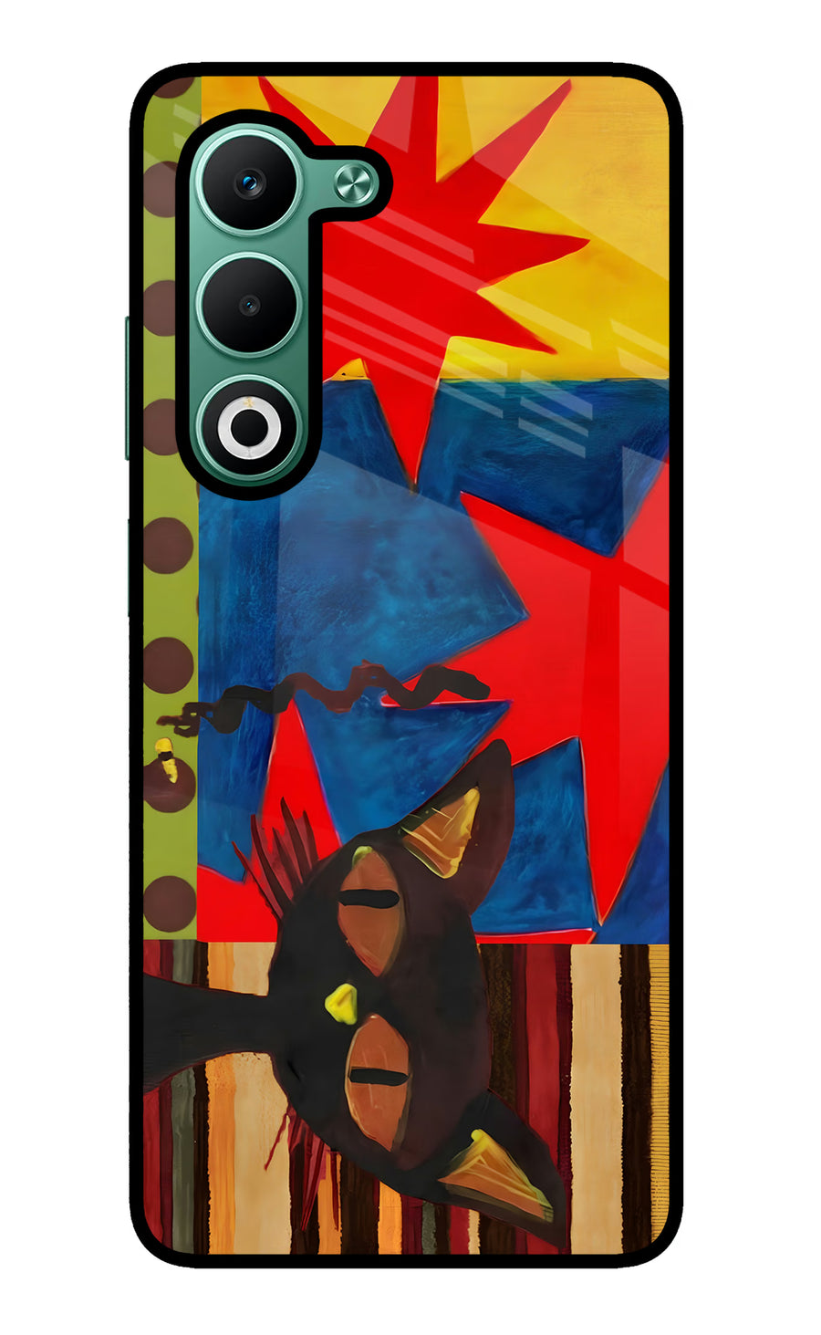 Pop Cat Oppo A5 5G Back Cover, Metal case