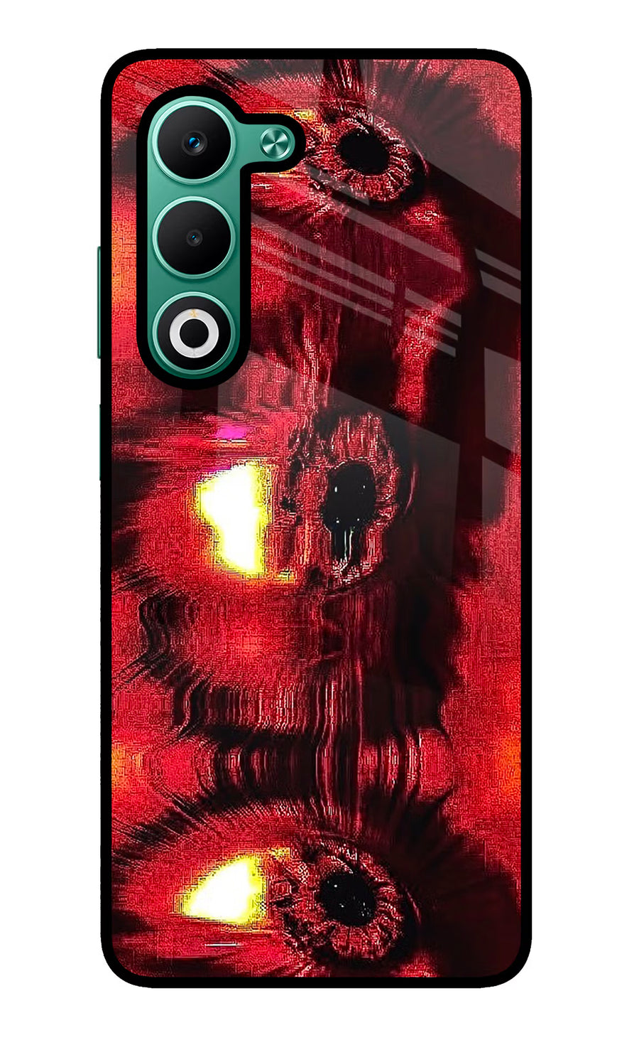 Fire Eye Oppo A5 5G Back Cover, Metal case
