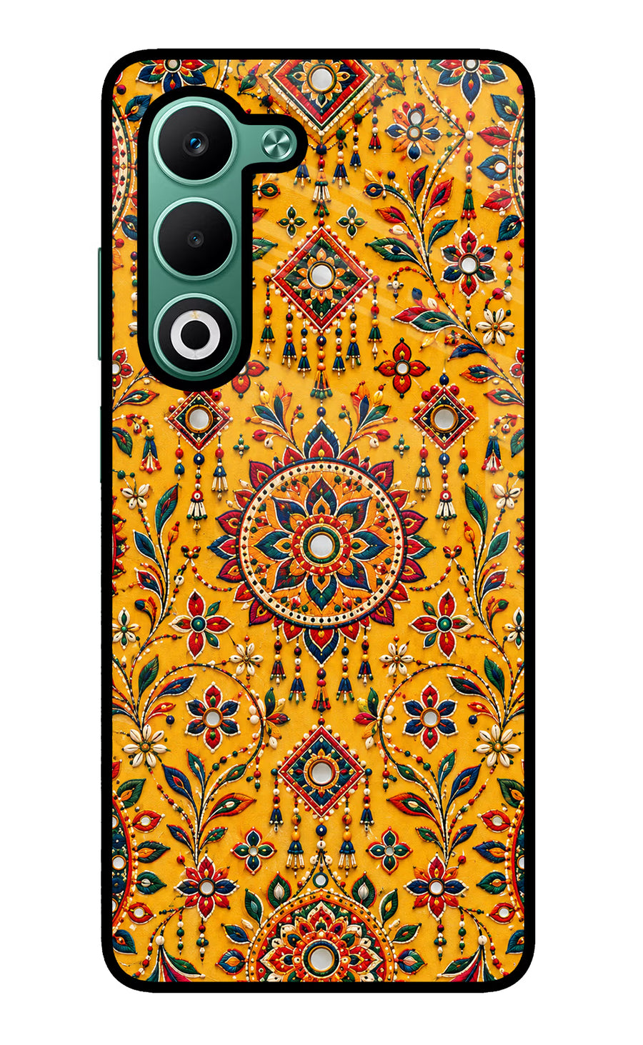 Sunlit Aura Oppo A5 5G Back Cover, Metal case