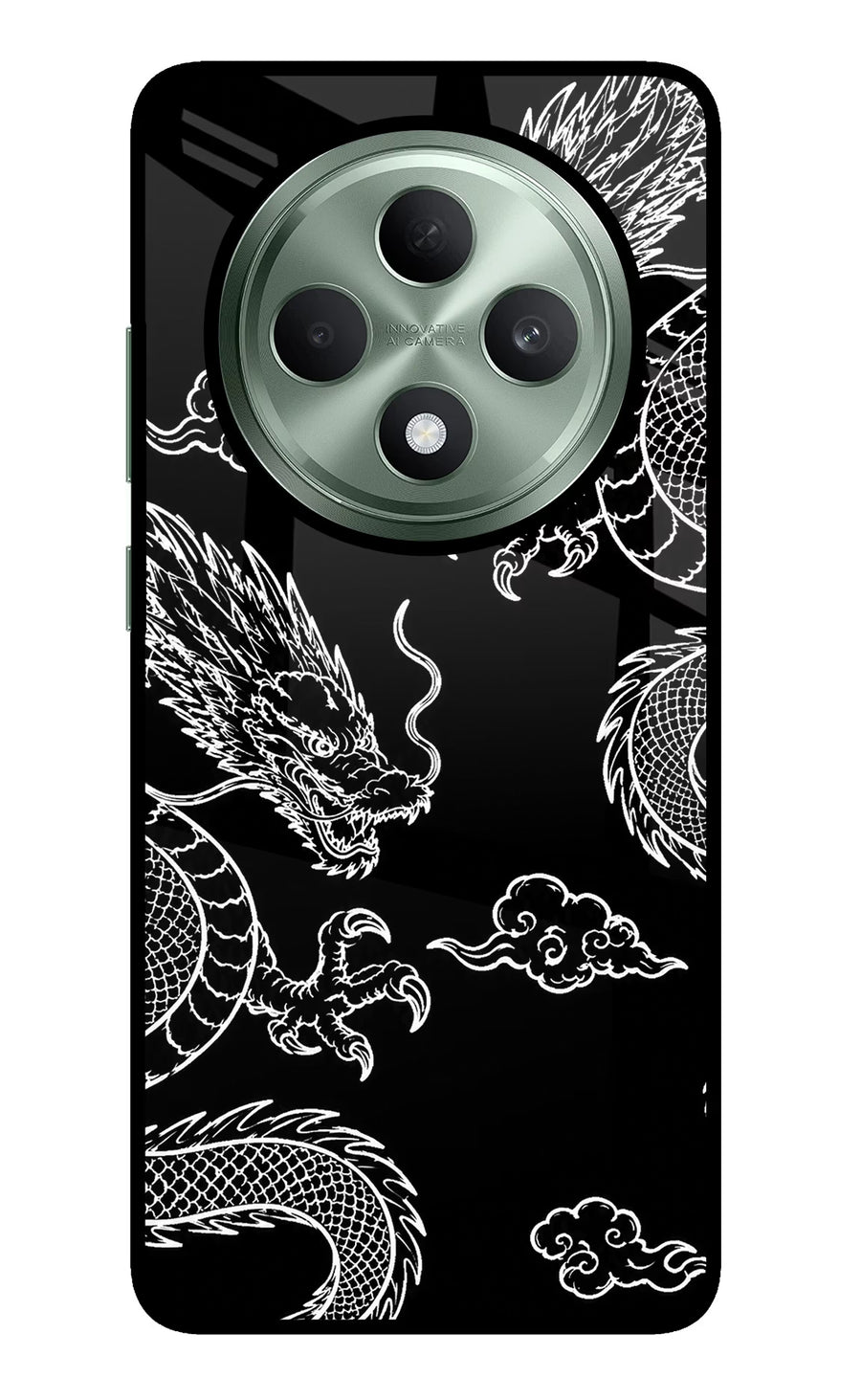 Twin Dragons Oppo F27 5G Back Cover, Metal case