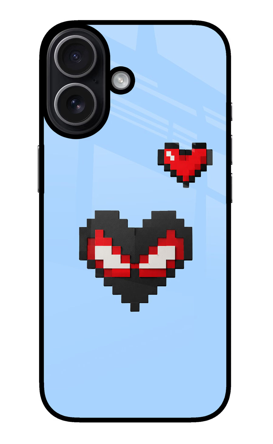 Peter Heart iPhone 17 Back Cover, Metal case