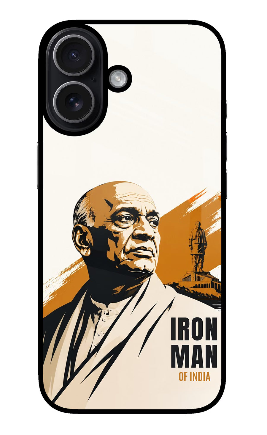 Sardar Patel Iron Will iPhone 17 Back Cover, Metal case