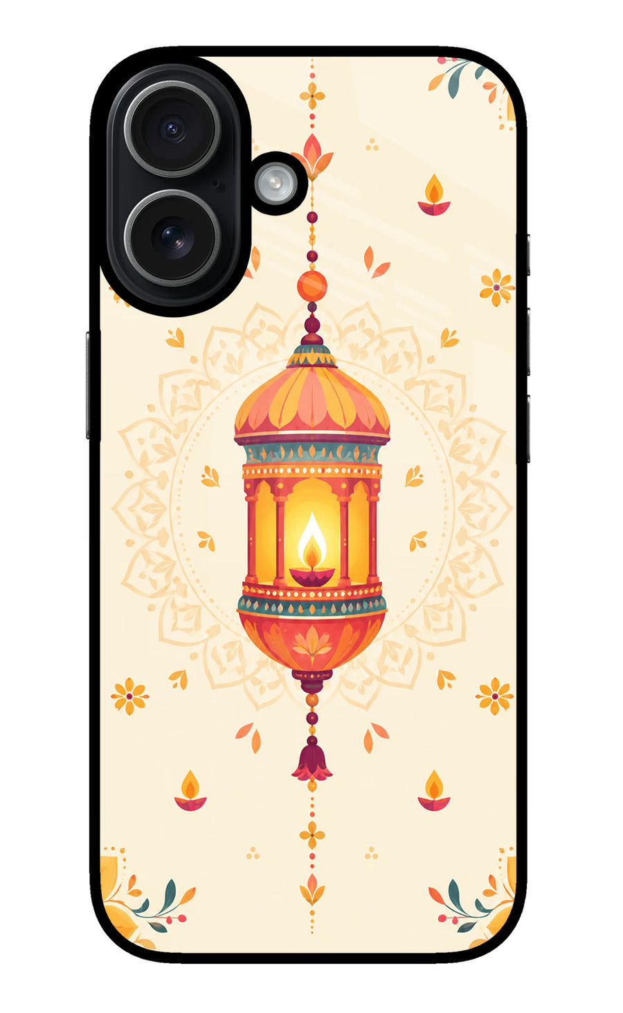 Golden Lantern iPhone 17 Back Cover, Metal case