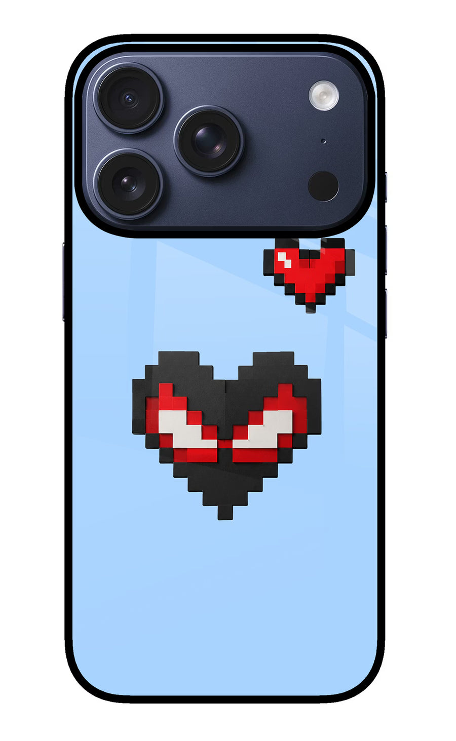 Peter Heart iPhone 17 Pro Back Cover, Metal case