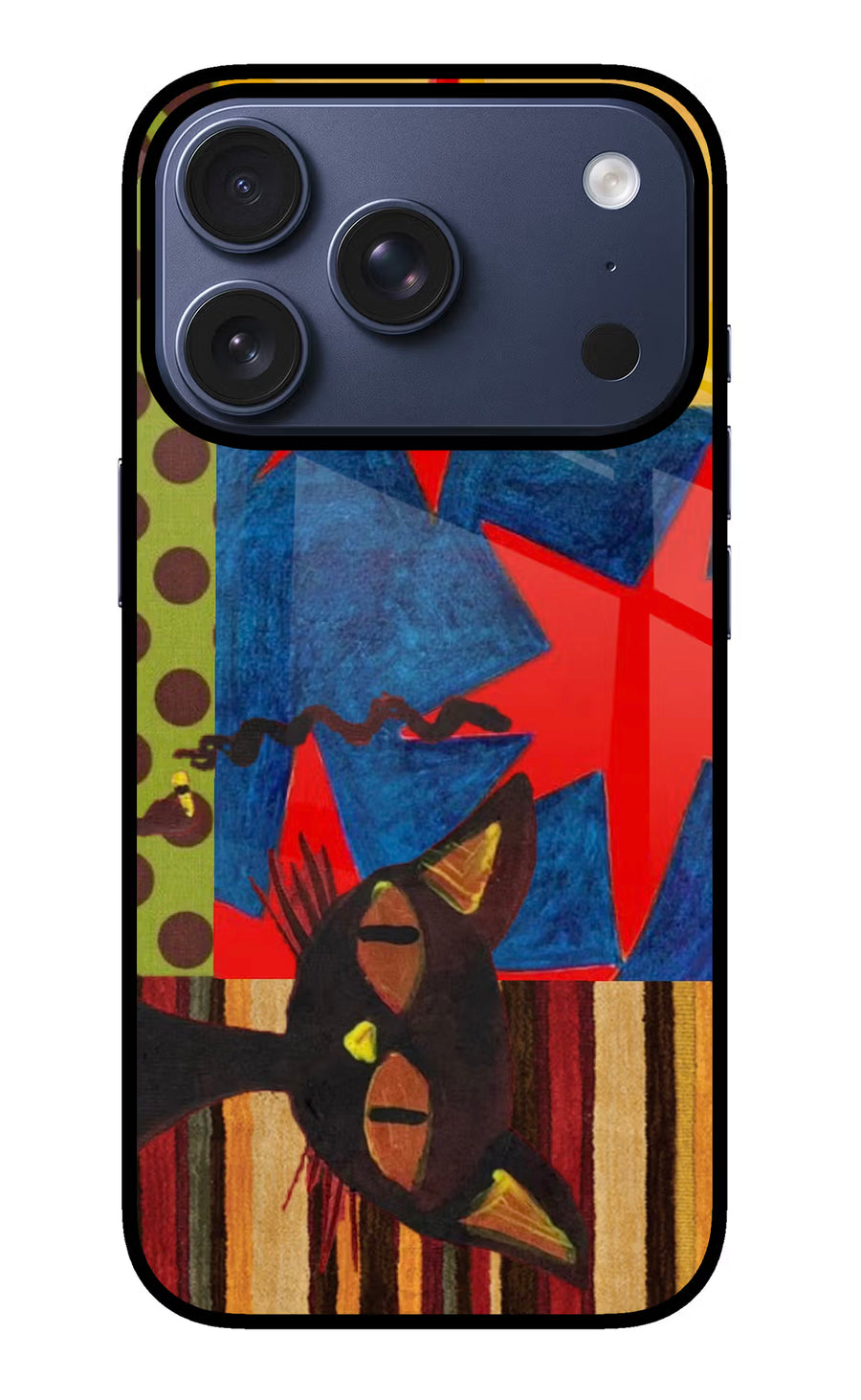 Pop Cat iPhone 17 Pro Back Cover, Metal case