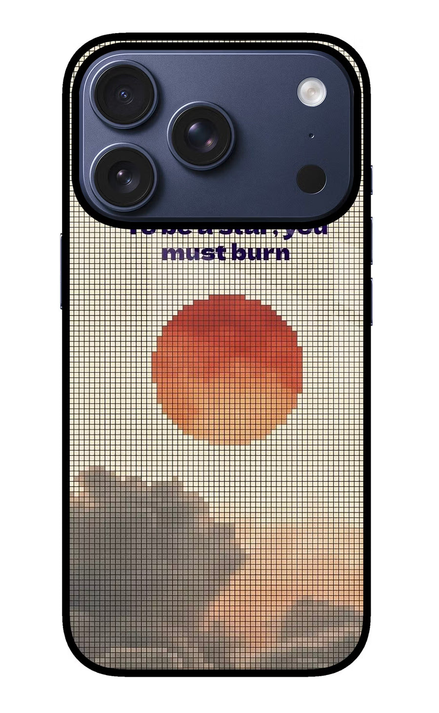 Pixel Sun iPhone 17 Pro Back Cover, Metal case