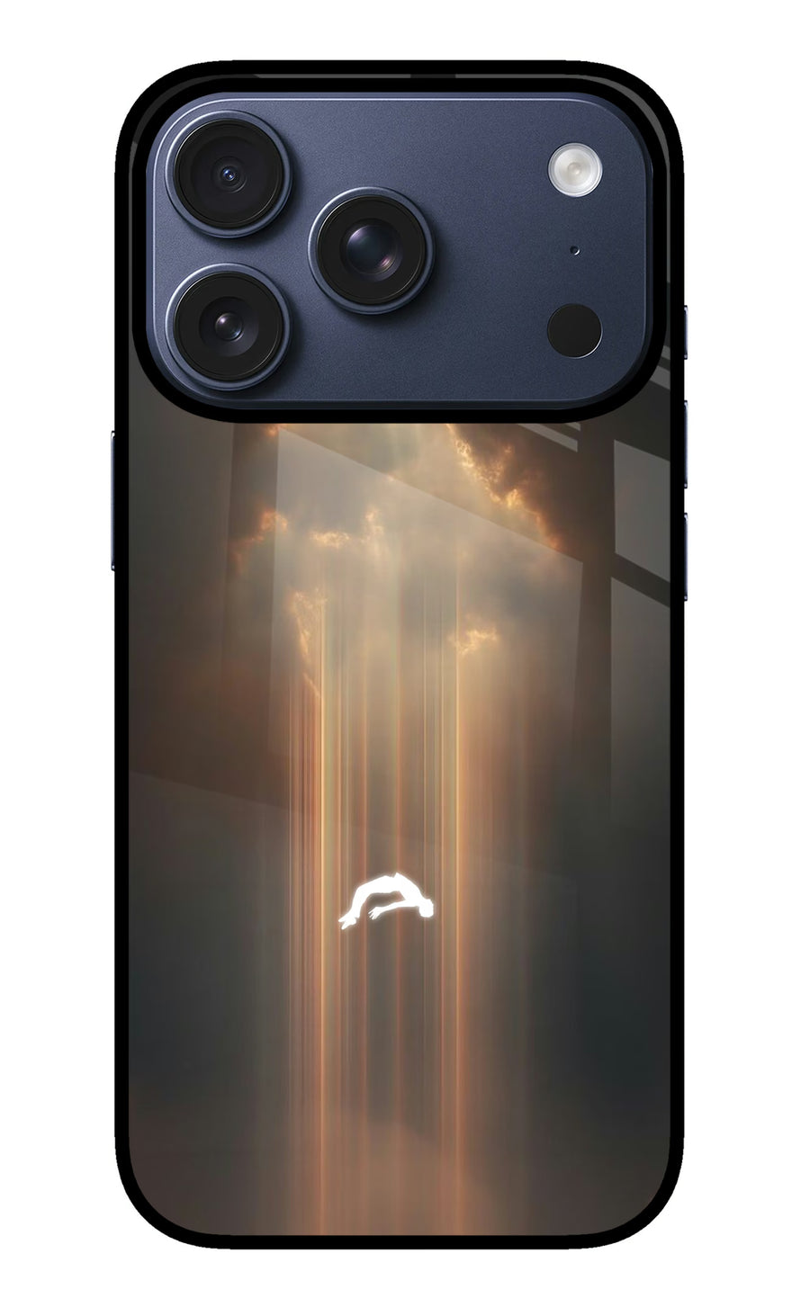 Heavenly Beam iPhone 17 Pro Back Cover, Metal case