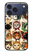 Cool Cat iPhone 17 Pro Max Metal Case Back Cover by Casekaro