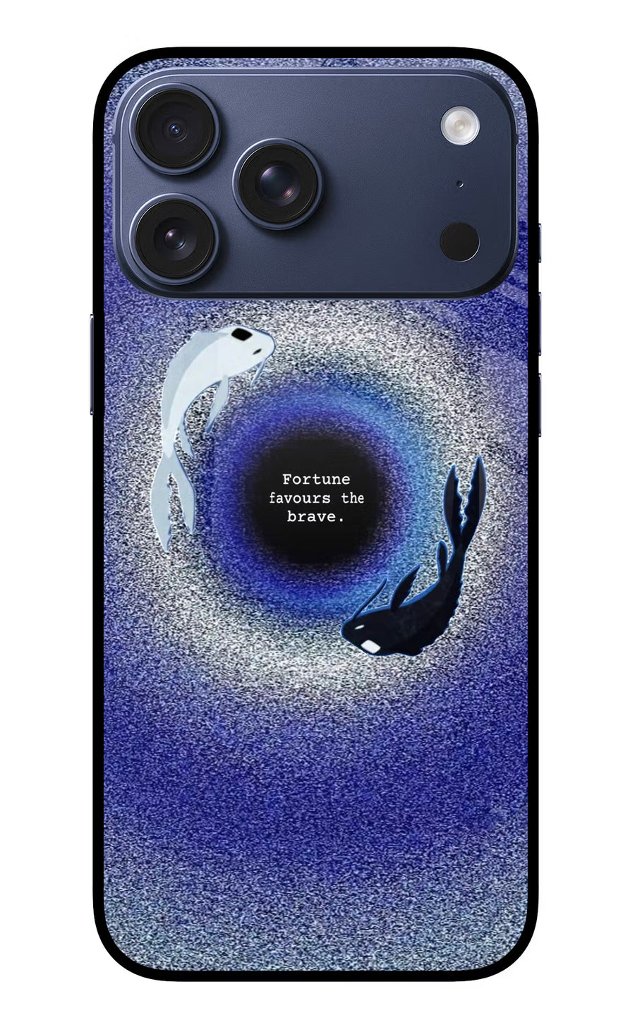 Dark Koi iPhone 17 Pro Max Back Cover, Metal case