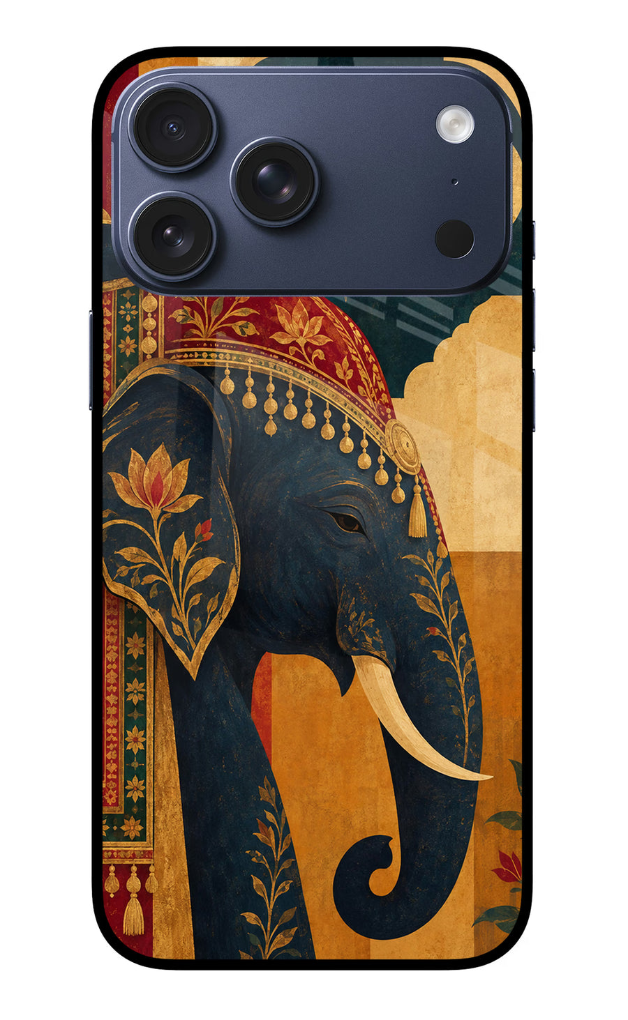 Royal Elephant iPhone 17 Pro Max Back Cover, Metal case