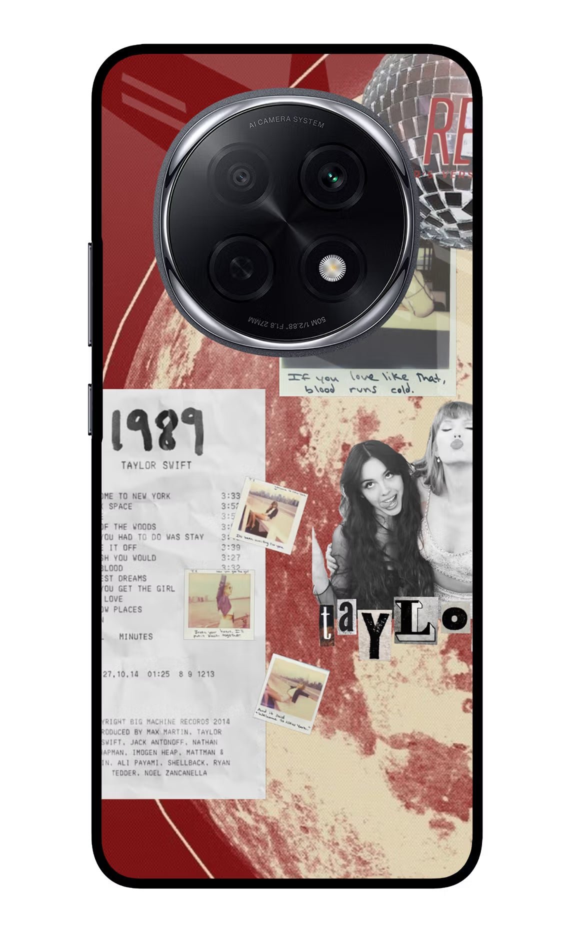 Taylor Swift Oppo F29 Pro 5G Metal Case Back Cover by Casekaro