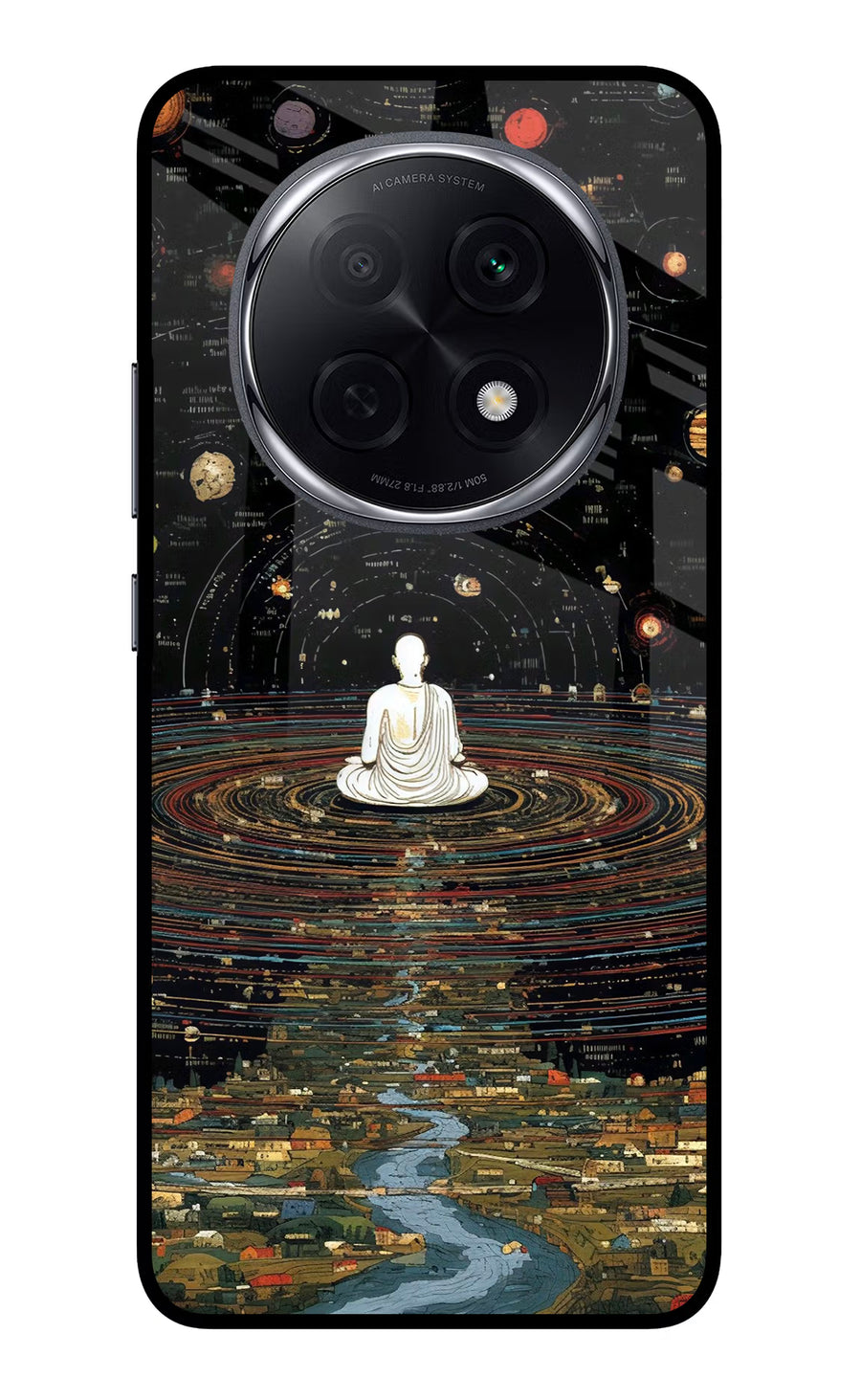 Space Monk Oppo F29 Pro 5G Back Cover, Metal case