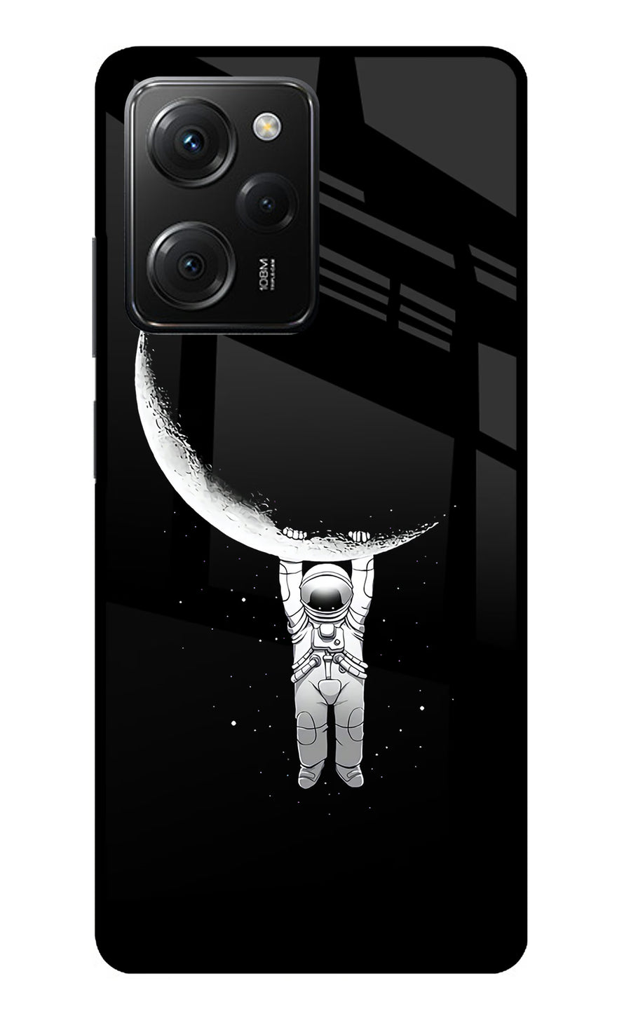 Moon Space Poco X5 Pro 5G Back Cover, Metal case